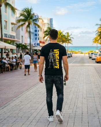 Batman Graphic Printed Premium Cotton T-Shirt for Men
